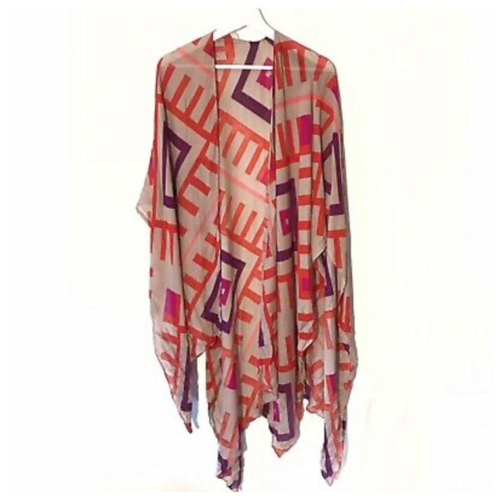 FabFitFun Michael Stars Ruana Scarf Cover Up